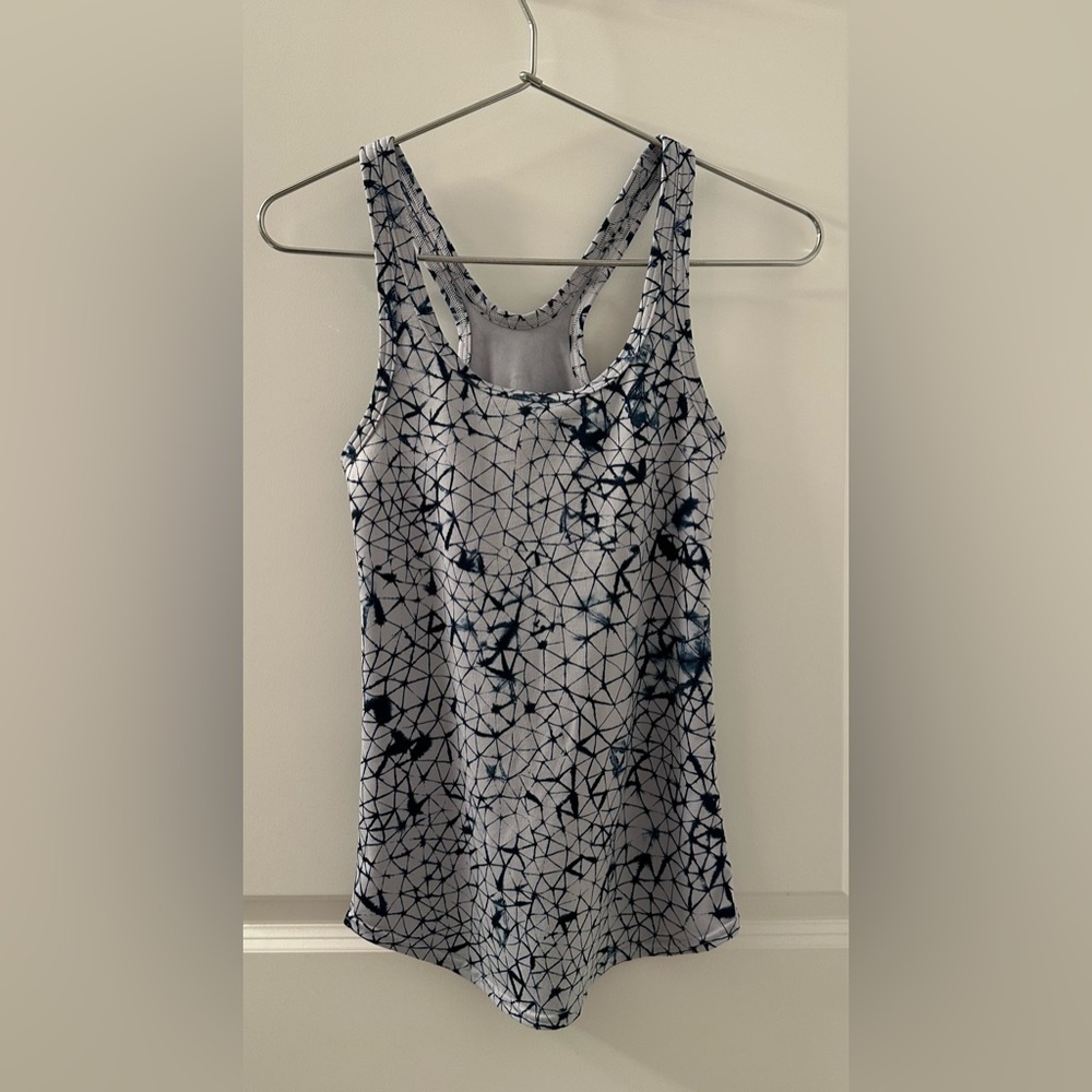 Lululemon Studio Racerback | Star Crushed Silver Fox Deep Navy | 4